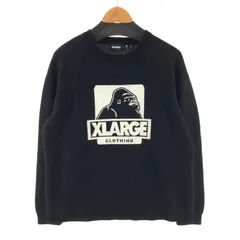 【中古品】XLARGE エクストララージ OG CREWNECK KNIT クルーネック ニット ブランド 古着 101214015001 【142-260418-gm-44-fuz】