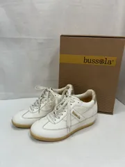 未使用☆ bussola ブソラ PISA  本革オールレザー インヒールスニーカー ホワイト 36(23cm) 箱付きのサムネイル