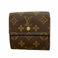ルイ・ヴィトン(Louis Vuitton) ルイ・ヴィトン 三つ折り財布 モノグラム ポルトモネビエカルトクレディ M61652 ブラウンレディース