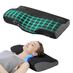 GOKUMIN 低反発枕 【4段階高さ調整機能で失敗しない快眠枕】 高め 低め 滑り止め付き 横向き寝 仰向け うつ伏せ 首が痛くなりにくい 安眠枕 快眠 枕 まくら 極眠 ブラック pillowpms c69ac238