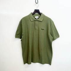 LACOSTE オリーブグリーン ポロシャツ 2XL新品タグあり - メルカリ
