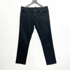 DSQUARED2 ディースクエアード ブラック スキニー デニム パンツ サイズ50 メンズ Js9-32のサムネイル