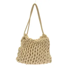 アリエニーナ alienina ロープバッグ ショルダーバッグ 茶 ブラウン Altea bag cashmere rope | shop.alienina.com