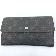 LOUIS VUITTON　ルイヴィトン  ポルトフォイユ インターナショナル 三つ折り モノグラム 長財布 ユニセックス ブラウン M61217　シリアル：MI8901
