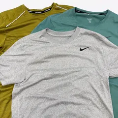 [3点セット] ナイキ DRI-FIT ADV ランニング ドライシャツ コットン Tシャツ S メンズ NIKE