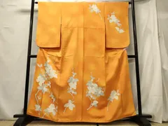 平和屋着物■訪問着　刺繍　枝花文　暈し染め　正絹　逸品　CABF5780oy