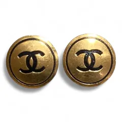 CHANEL (シャネル) ココマークイヤリング  ゴールド FREE