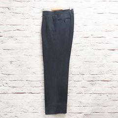 h*a様 【極美品】パパス Papas リネン100% スラックスパンツ日本製2