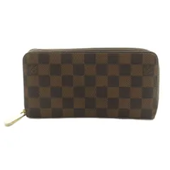 ルイヴィトン LOUIS VUITTON ダミエ エベヌ ジッピー ウォレット 長財布 ラウンドファスナー 小銭入れ 茶 N41661 /MI ■OS ■OH ■SH