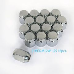極薄ナット5個17HEX15㎜厚ワイドトレッドスペーサーM12×P1.25交換用 
