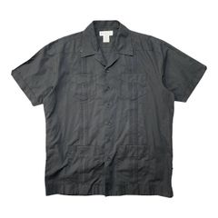 90s 古着 cubavera キューバシャツ 黒 レーヨン 刺繍 アメカジ - メルカリ