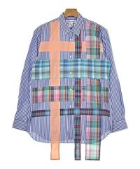 COMME des GARÇONS shit パッチワークシャツ XL - メルカリ