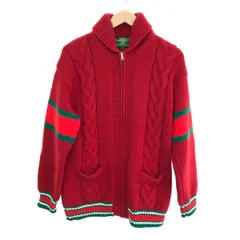 GUCCI グッチ ショールカラーカーディガン サイズ:M ABCDEFGUCCI 541010   レッド メンズ / 243001003857のサムネイル