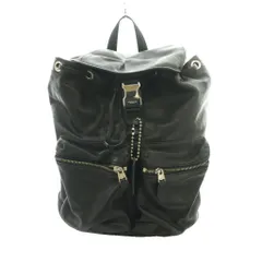 コーチ COACH レザー製リュックサック バックパック 黒 ブラック F71728 /SS ■OS