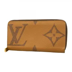ルイ・ヴィトン(Louis Vuitton) ルイ・ヴィトン 長財布 モノグラム・ジャイアント リバース ジッピーウォレット M69353 ブラウンレディース