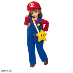 【新品】ドール スーパーマリオ リカちゃん マリオスタイル 「リカちゃん」