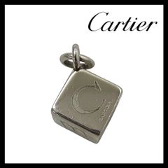 美品】 Cartier サントス ペンダントトップ チャーム シルバー - メルカリ