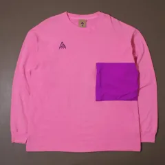 NIKE ACG ピンク ポケット スウェット