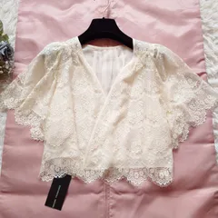 新品タグ付き 東京ソワール エモーショナルドレッシーズ レースボレロ 大きいサイズ 44