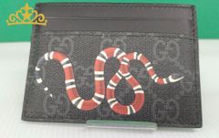 GUCCI 蛇デザイン カードケース - メルカリ