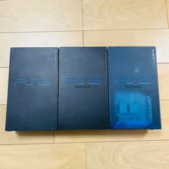 PlayStation2本体 SCPH-37000 オーシャンブルー・SCPH-30000  ブラック２台