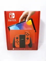 Nintendo Switch（有機ELモデル） マリオレッド　箱痛みあり