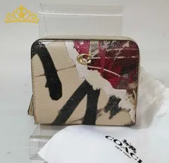 COACH × グラフィティ Mint ＆ Serf ビルフォールド ウォレット  コーチ 二つ折り財布