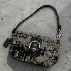 Vintage Coach チェルシー ヌバック ハンドバッグ 希少 2583 - メルカリ