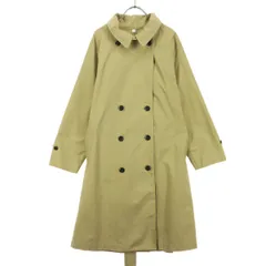 美品 niko and... ニコアンド 長袖 トレンチコート M ベージュ レディース 古着