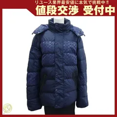 【中古】 コーチ メンズアウター シグネチャー ネイビーのサムネイル