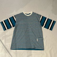 kolor ボーダー ドッキング Tシャツ サイズ2 - メルカリ