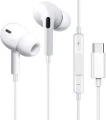 【人気商品】タイプc 有線 Type C有線 イヤホン マイク付き HiFi イヤホン 通話可能 音量調節 騒音低減 快適な装着感 人間工学 絡み防止 有線 遅延なし タイプシー 重低音 小型・軽量 防水 iPhone/Android/Galaxy/iPadな