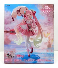 タイトー AMP+ フィギュア 初音ミク 桜ミク 桜ドレスVer.