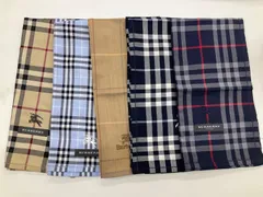 バーバリー、バーバリーズ ハンカチ 5枚セット ②