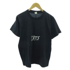 80s CATS キャッツ プリントTシャツ ブラック Lサイズ - メルカリ