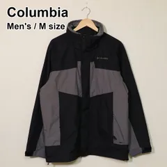 Columbia コロンビア Bugaboo バガブー Interchange マウンテンジャケット 切替 M ブラック グレー ナイロン 古着