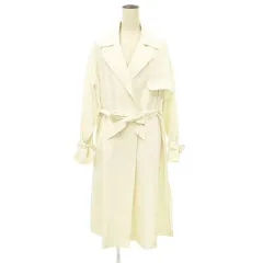 グリーンレーベルリラクシング ユナイテッドアローズ green label relaxing ロング コート 3625-126-1994 38 Mサイズ アイボリー