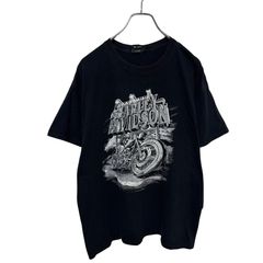 99年製 ハーレーダビッドソン Tシャツ メーター ガスマスク USA製 XL 