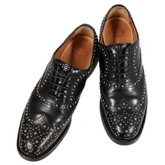 CHURCHS チャーチ 品番 DE0002 BURWOOD MET レザーシューズ ドレスシューズ ブラック サイズ 37=24cm 正規品 / 54678
