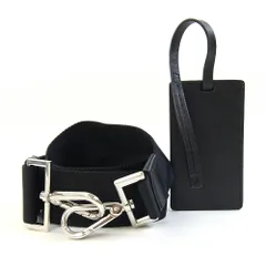  プラダ ショルダーストラップ＆ネームタグセット ブラック