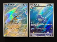 ゼニガメ カメール AR 1枚ずつセット コンプオフ【P923】