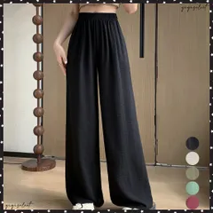 綿麻ワイドパンツ レディース きれいめ 涼しいパンツ美脚脚長 薄手リネンパンツ春夏服 ウエストゴム楽ちんパンツ イージーパンツゆったり カジュアルパンツ長ズボン 着やせパンツお洒落 ロングパンツ低身長 大人可愛いボトムス