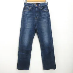 g■レッドカード/RED CARD ストレートジーンズ/デニム【22】紺/LADIES/113【中古】■