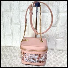 美品】CELFORD バニティバッグ ピンク - メルカリ