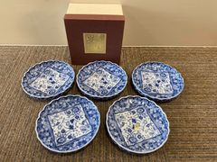 ミントン☆ブルーデルフト☆パン・ケーキ皿5枚【英国製美品】 - メルカリ