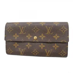 ルイ・ヴィトン(Louis Vuitton) ルイ・ヴィトン 長財布 モノグラム ポシェットポルトモネクレディ M61726 ブラウンレディース