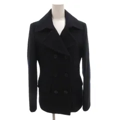 ブルックスブラザーズ BROOKS BROTHERS Pコート ダブル ジャケット ウール 0 紺 ネイビー /FFのサムネイル