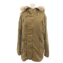 セシルマクビー CECIL McBEE モッズコート M カーキ リアルファー ボタンフロント /NL ■ECF003のサムネイル