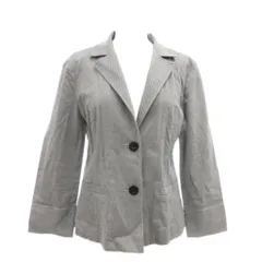 アリスバーリー Aylesbury ジャケット 9 灰色 グレー ノッチドラペル 七分袖 無地 /SC ■ECF003