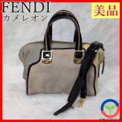美品】FENDI カメレオン 2Way ハンドバッグ ショルダーバッグ マルチ 